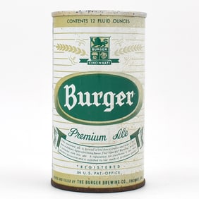 Burger Ale Pull Tab SCARCE 50-22
