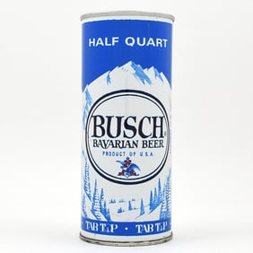 Busch Beer 16 Ounce Zip Top LOS ANGELES 145-10