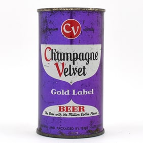 Champagne Velvet Beer Color Series Flat Top PURPLE 49-4