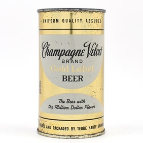 Champagne Velvet Beer Flat Top 2 FACE KEGLINED 48-38