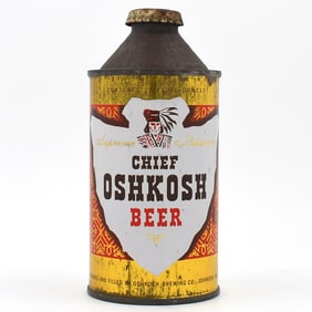 Chief Oshkosh Beer Cone Top 157-19