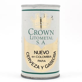 Crown Litometal SA Columbian Promotional Salesman Sample Pull Tab