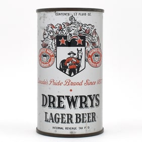 Drewrys Beer Instructional Flat Top 55-32 USBCOI 201