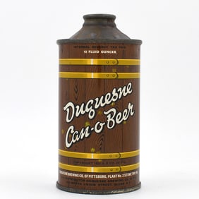 Duquesne Beer Cone Top 159-25