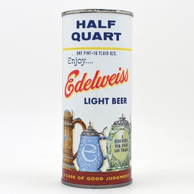 Edelweiss Beer 16 Ounce Flat Top 228-29