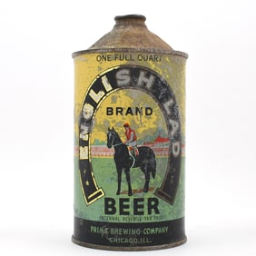English Lad Beer Quart Cone Top NOT MORE THAN 4 PERCENT PRIMA 208-2