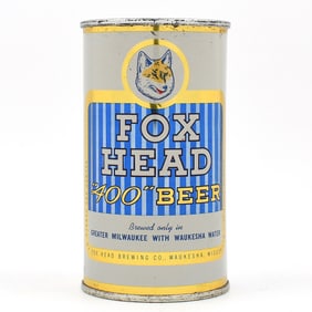 Fox Head 400 Beer Flat Top WAUKESHA 66-14