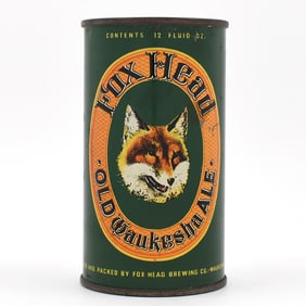 Fox Head Old Waukesha Ale Flat Top SCARCE 66-6