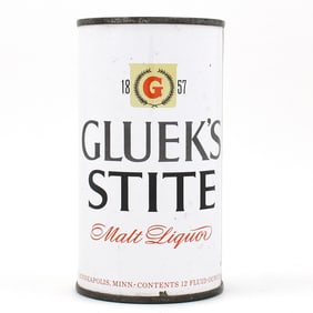Glueks Stite Malt Liquor Flat Top 70-11