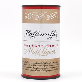 Haffenreffer Malt Liquor Flat Top 78-37