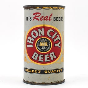 Iron City Beer Flat Top SCARCE 85-34