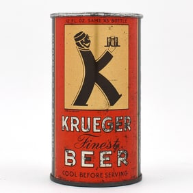 Krueger Beer Instructional Flat Top 90-6 USBCOI 480