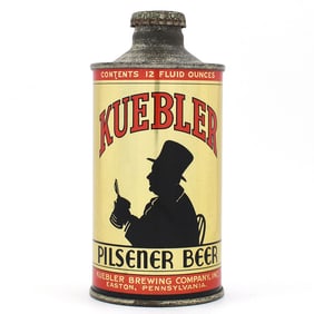 Kuebler Beer Cone Top SWEET RARE SILHOUETTE 172-18