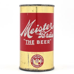 Meister Brau Beer Instructional Flat Top METALLIC SCARCE 95-4 USBCOI 527