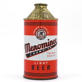 Menominee Beer Cone Top IRTP 173-18