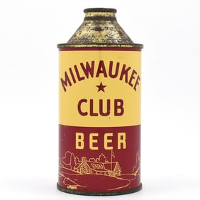 Milwaukee Club Beer Cone Top 174-2
