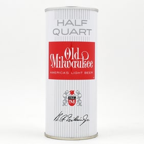 Old Milwaukee Beer 16 Ounce Softop Flat Top MILWAUKEE 233-11