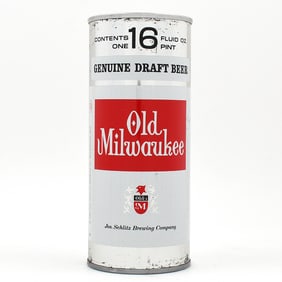 Old Milwaukee Draft 16 Ounce Pull Tab MILWAUKEE 159-15