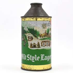 Old Style Beer Cone Top NON-IRTP 177-28