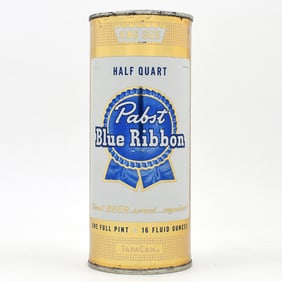 Pabst Blue Ribbon Beer 16 Ounce Flat Top LOS ANGELES TOUGH UNLISTED