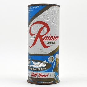 Rainier Jubilee 16 Ounce Flat Top NATURALLY AGED Blue UNLISTED