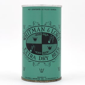 Whitman and Lord Beer Zip Top SWEET 134-27