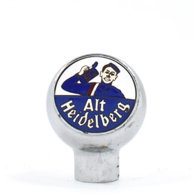 Alt Heidelberg 1940s Ball Tap Knob CLEAN