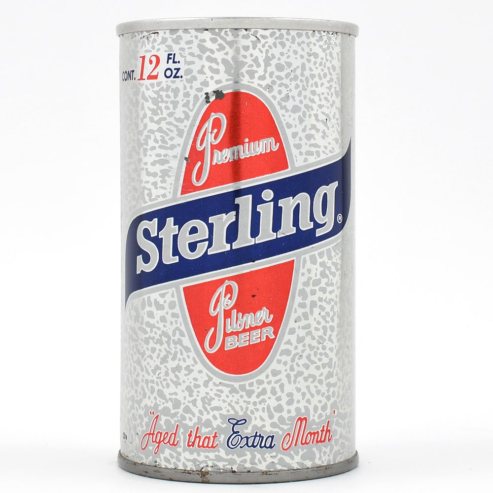 Sterling Beer Pull Tab 127-13: Reference: USBC 127-13 Brewery: Sterling Brewers Inc., Evansville, Indiana Manufacturer/Plant: