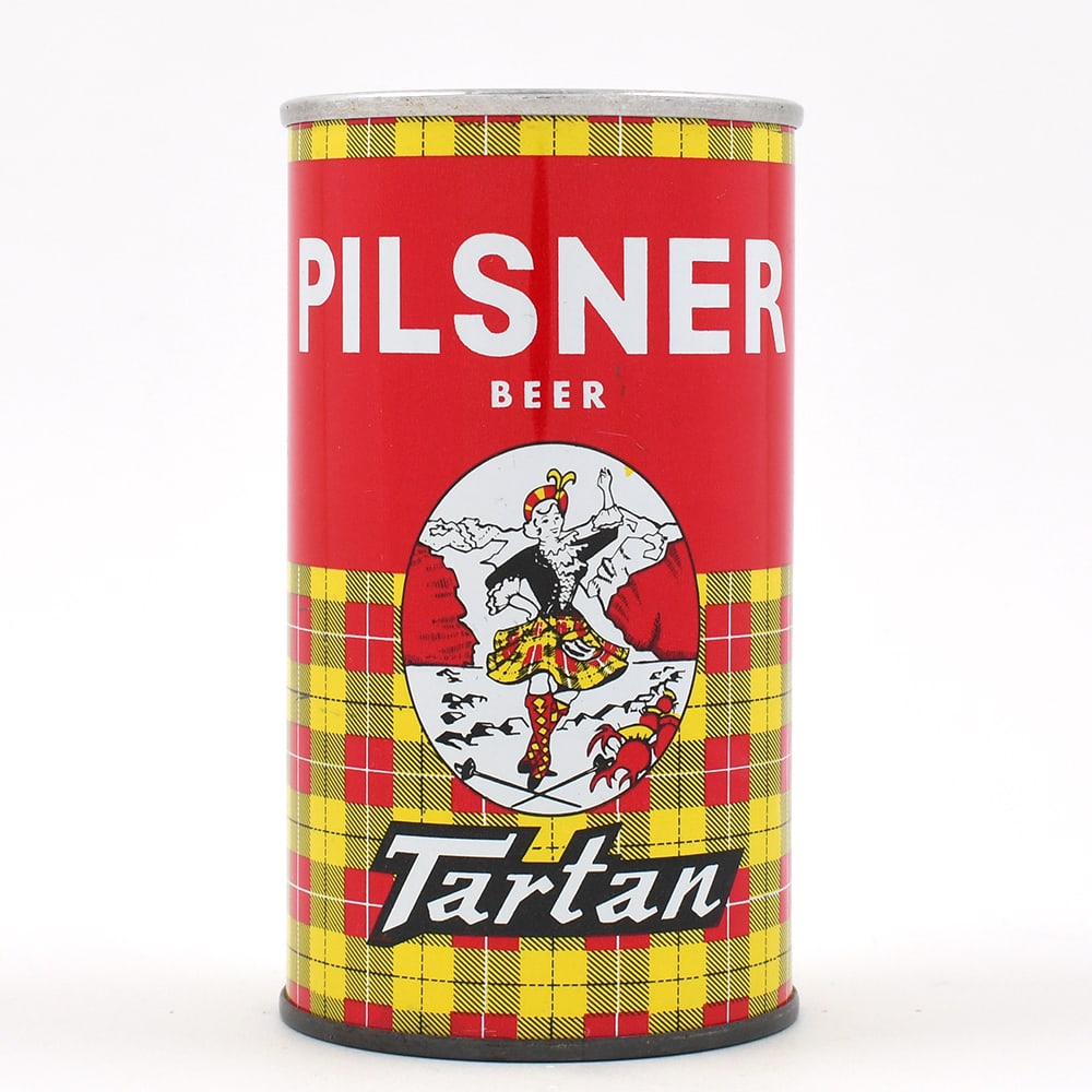 Tartan Pilsner Beer Canadian Pull Tab: Reference: n/a Brewery: Tartan Brewing Ltd., Prince George, British Columbia, Canada, Non-U.S. (see comments