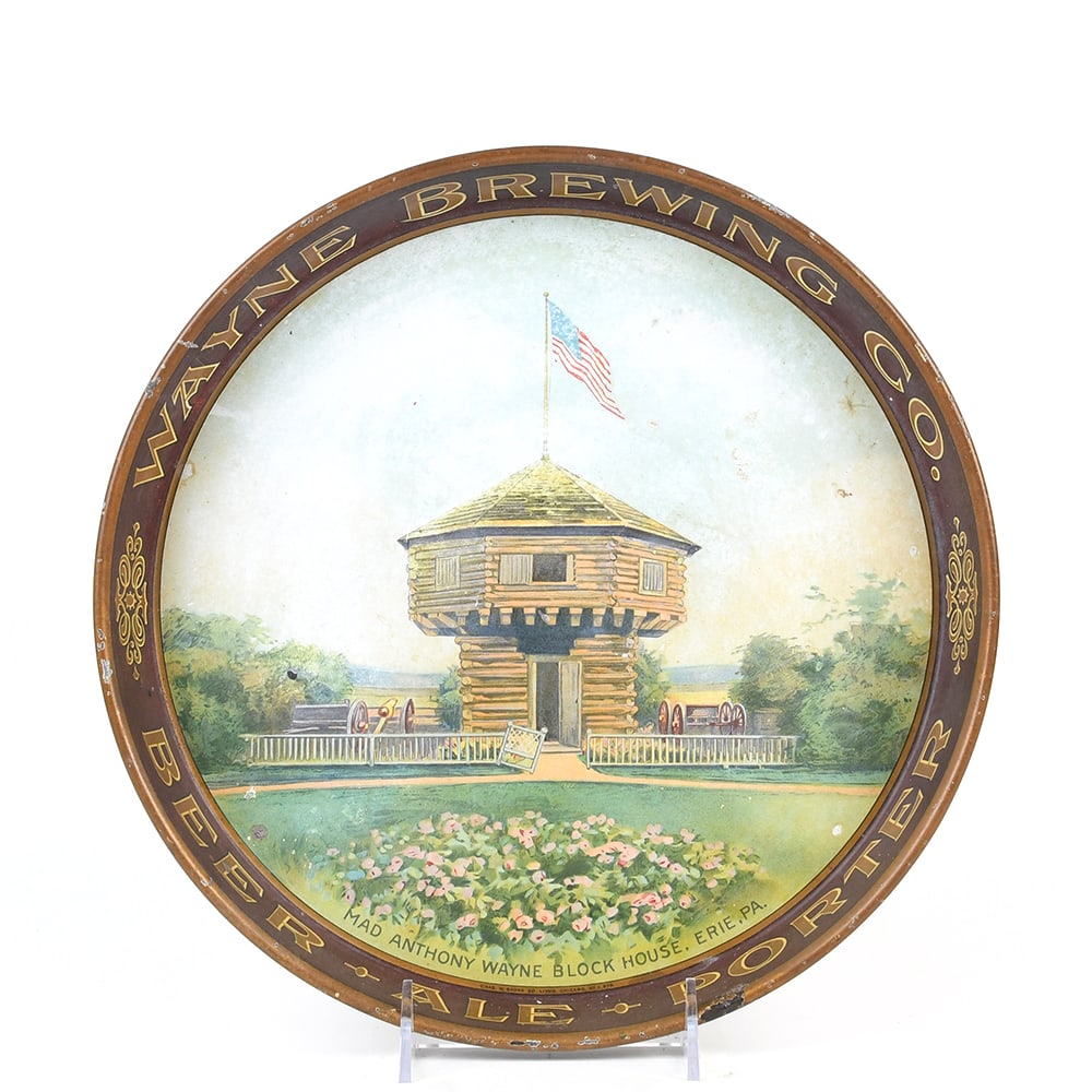 Wayne Brewing Pre-Prohibition Serving Tray (1 of 2)