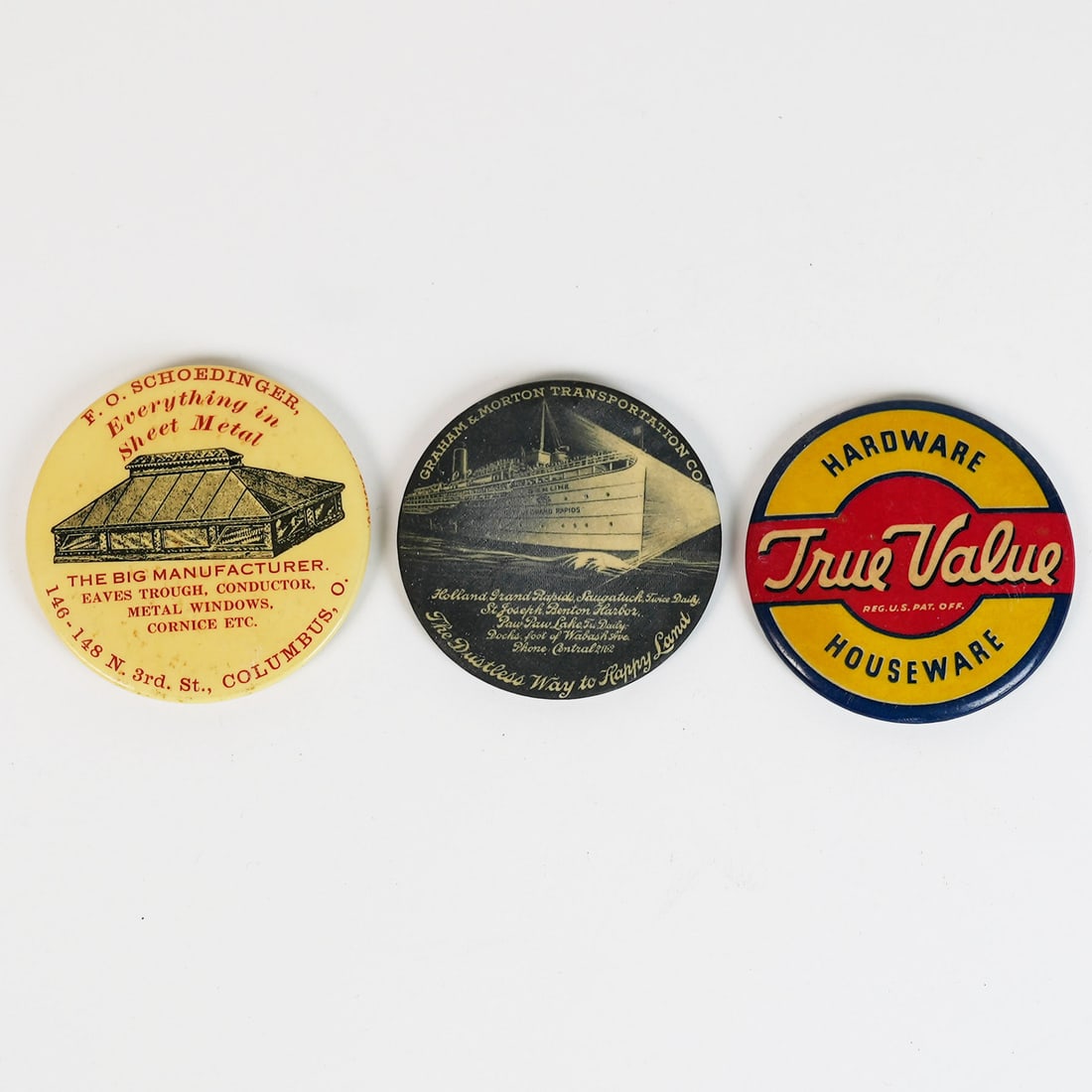 Graham Morton Transportation FO Schoedinger True Value Hardware Mini Mirrors (1 of 2)