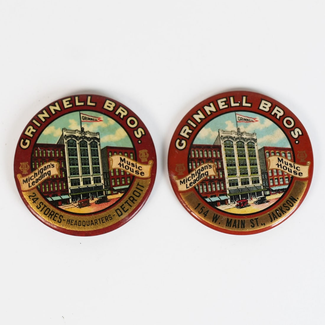 Grinnell Bros Michigans Leading Music House Jackson Detroit Mini