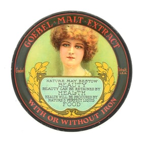 Goebel Malt Pre-Prohibition Era Tip Tray SHARP