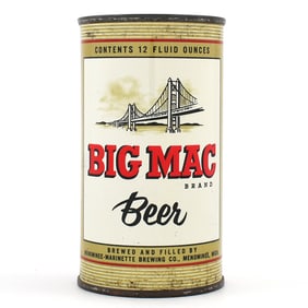 Big Mac Beer Flat Top 37-7