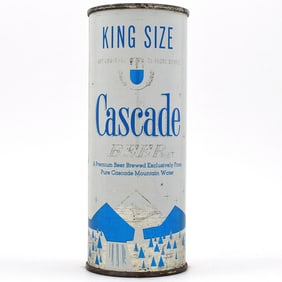 Cascade Beer 15 Ounce Flat Top 227-26 EXCELLENT