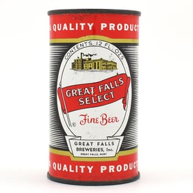 Great Falls Select Beer Flat Top 74-22
