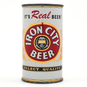 Iron City Beer Bank Lid Flat Top 85-34 OUTSTANDING