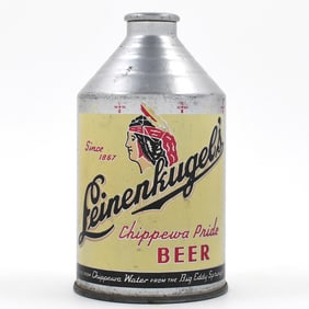 Leinenkugel's Beer Crowntainer TOUGH CHIPPEWA PRIDE 196-28