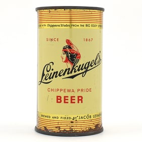 Leinenkugel's Beer Flat Top 91-10 MAIDEN LID