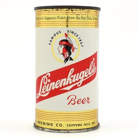 Leinenkugel's Beer Flat Top 91-12 MAIDEN LID CLEAN