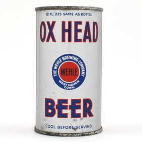 Ox Head Beer Long Opener Flat Top SCARCE CLEAN 109-24 USBCOI 625