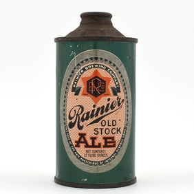 Rainier Ale Cone Top SMALL CAP-SEALED 180-3