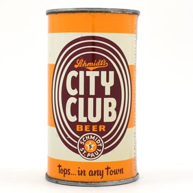 Schmidts City Club Beer Flat Top 130-5