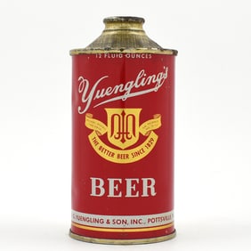 Yuengling Beer Cone Top CLEAN 189-24 OUTSTANDING