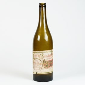 Eldredge Cream Ale Pre-prohibition Factory Scene Bottle EARLY RARE