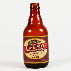 Cremo Sparkling Ale Steinie Beer Bottle EXCELLENT