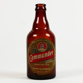 Commander Beer Capitol Steinie Bottle