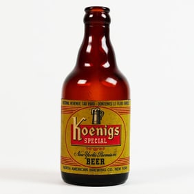 Koenig's Special New Yorks Premium Beer Steinie Bottle SCARCE