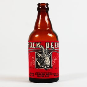 Louis Ziegler Bock Beer Steinie Bottle