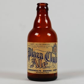 Plaza Club Ale Steinie Bottle RARE